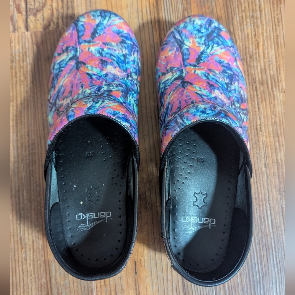 Dansko Women's Multicolor Clogs